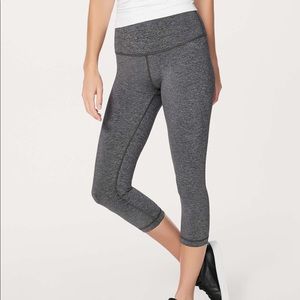 Lululemon Wunder Under High Rise Crop